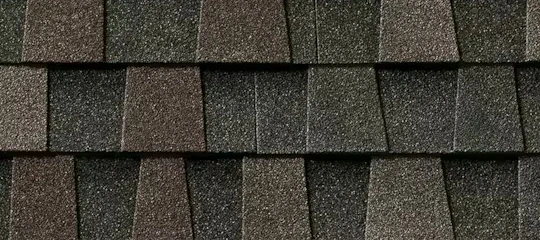 GAF Timberline HDZ shingles in Midnight Mesa